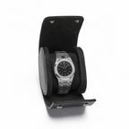 Beaumont 1-Watch Roll Case | Onyx Black