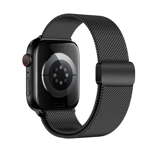 Apple Watch Milanese Loop | Stainless Steel Strap | Black