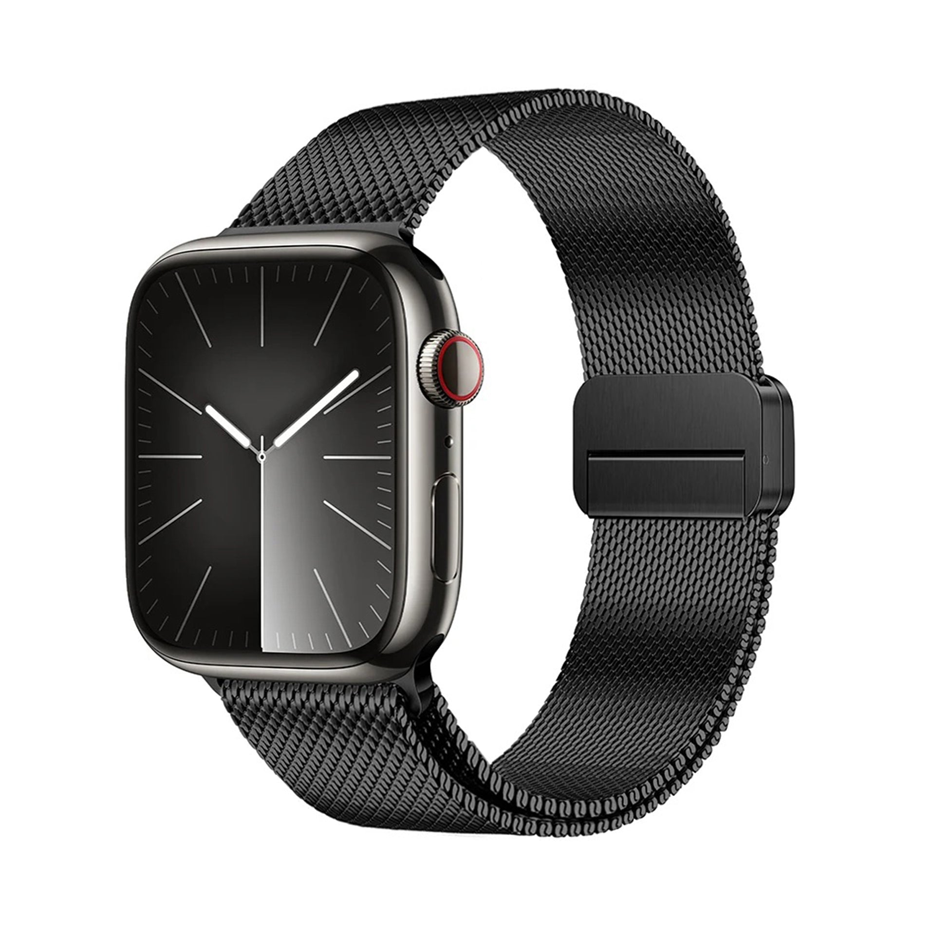 Apple Watch strap in a sleek and stylish design, featuring a durable band for a comfortable fit and secure everyday wear.
