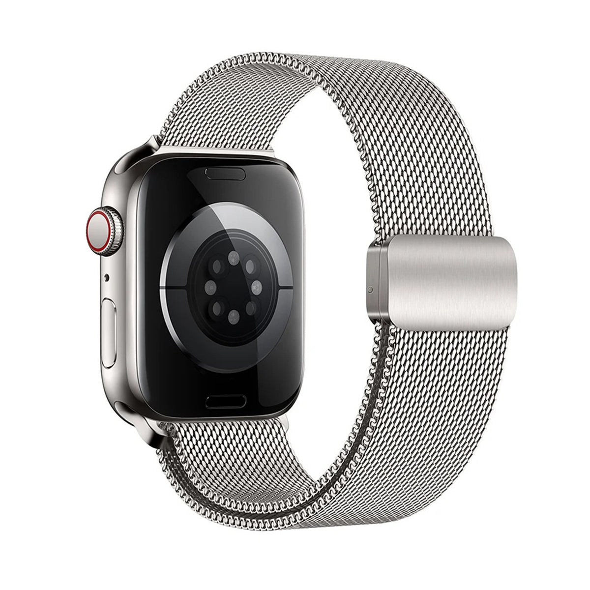 Apple Watch Milanese Loop | Stainless Steel Strap | Starlight