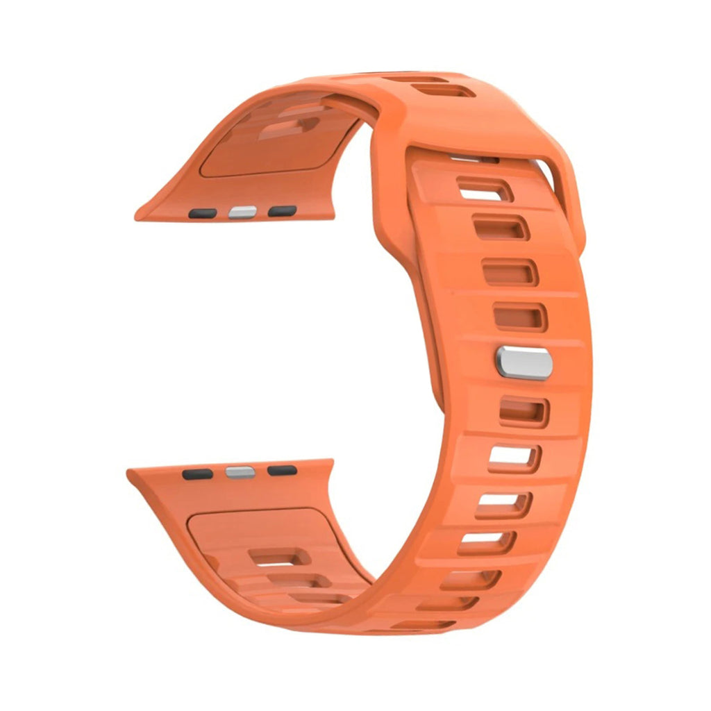 Apple Watch | Silicone Sports Strap | Orange