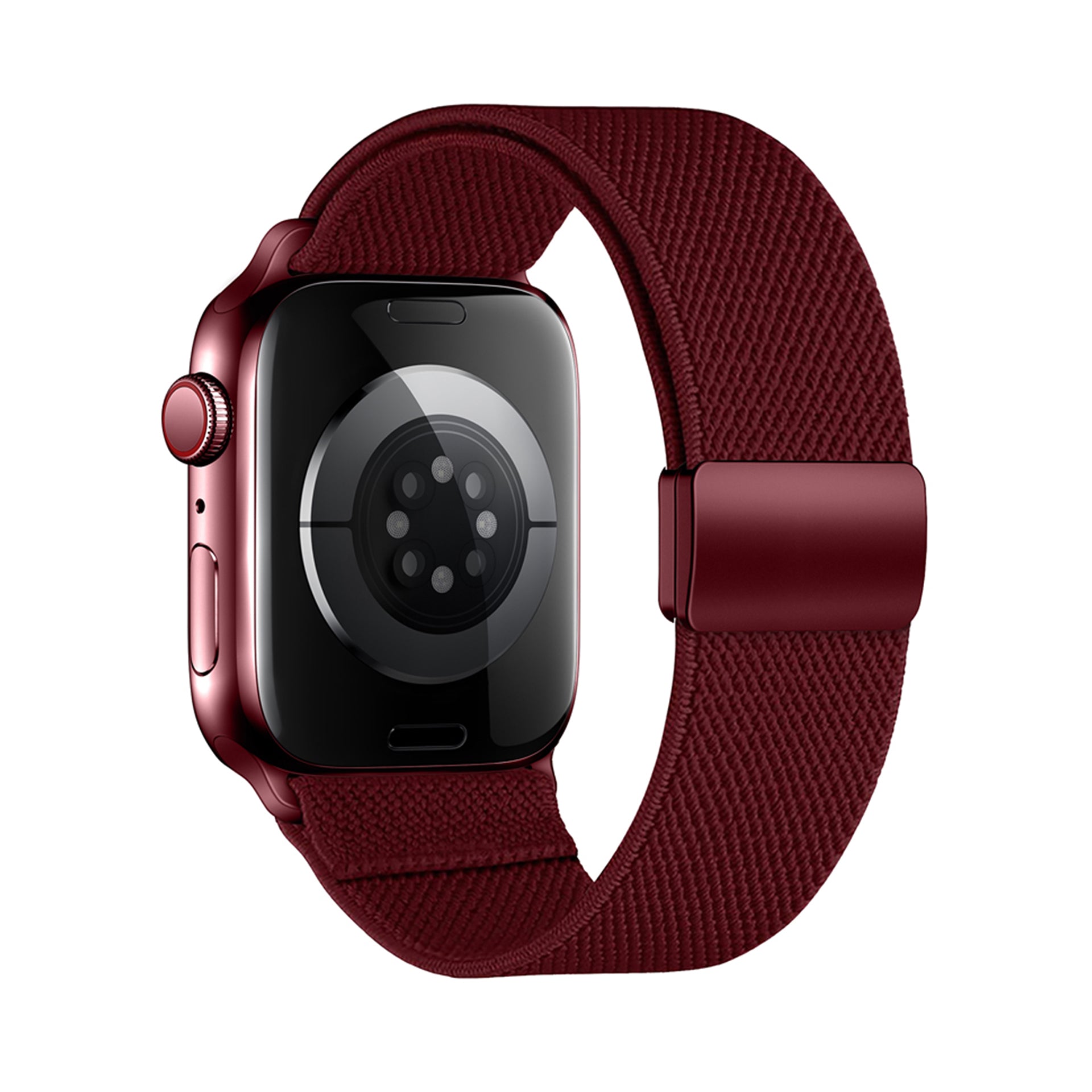 Apple Watch | Nylon Magnetic Strap | Burgundy