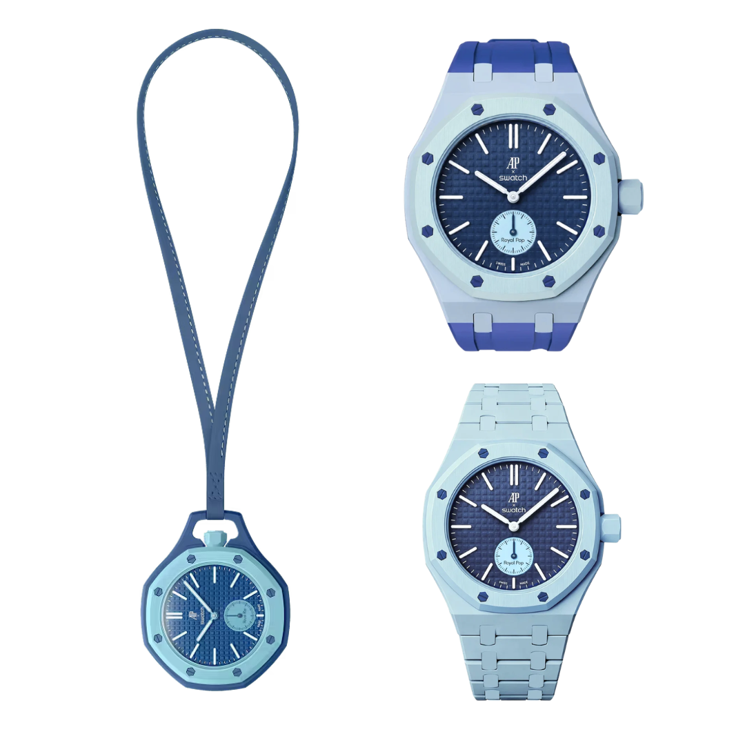 Original LAN BA AP x Swatch Royal Pop + Strap Bundle