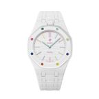 Ceramic | 12:00 Crown | White