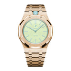 Stainless Steel Full Frame Case & Strap | 12:00 Crown | Rose Gold