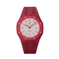 Ceramic Case & Strap | 12:00 Crown | Red