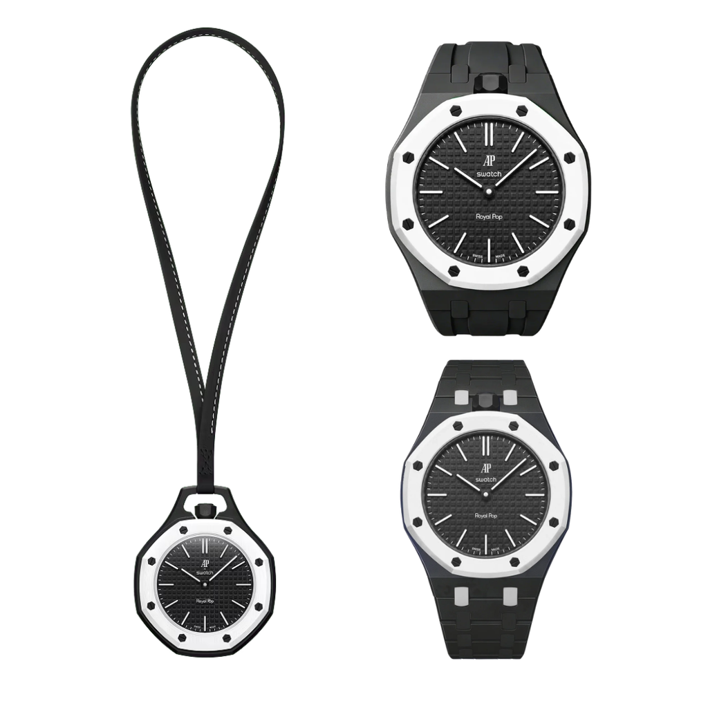 Original OCHO NEGRO AP x Swatch Royal Pop + Strap Bundle