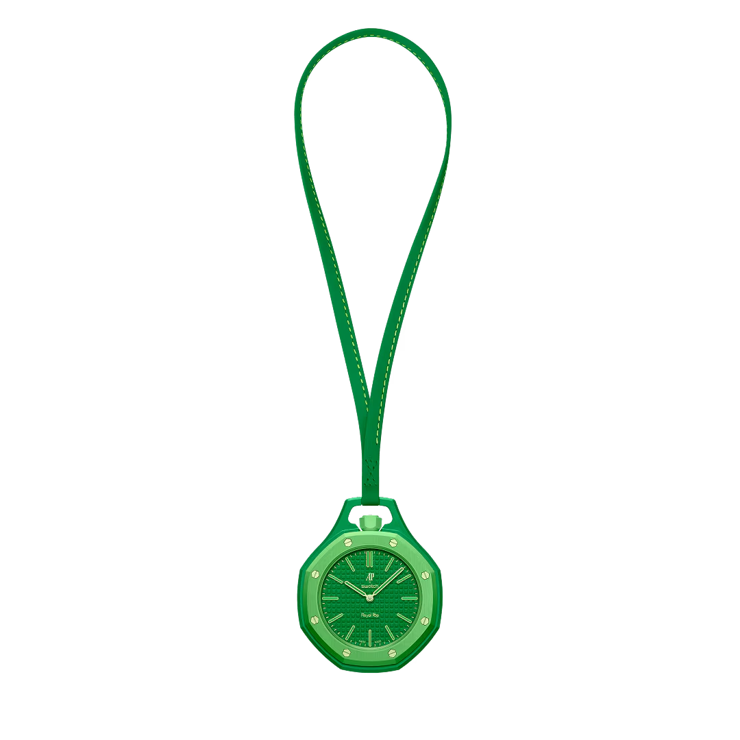 Original GREEN EIGHT AP x Swatch Royal Pop + Strap Bundle