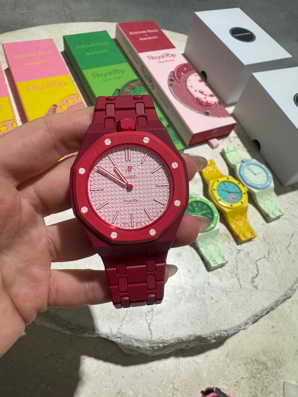 Ceramic Case & Strap | 12:00 Crown | Red