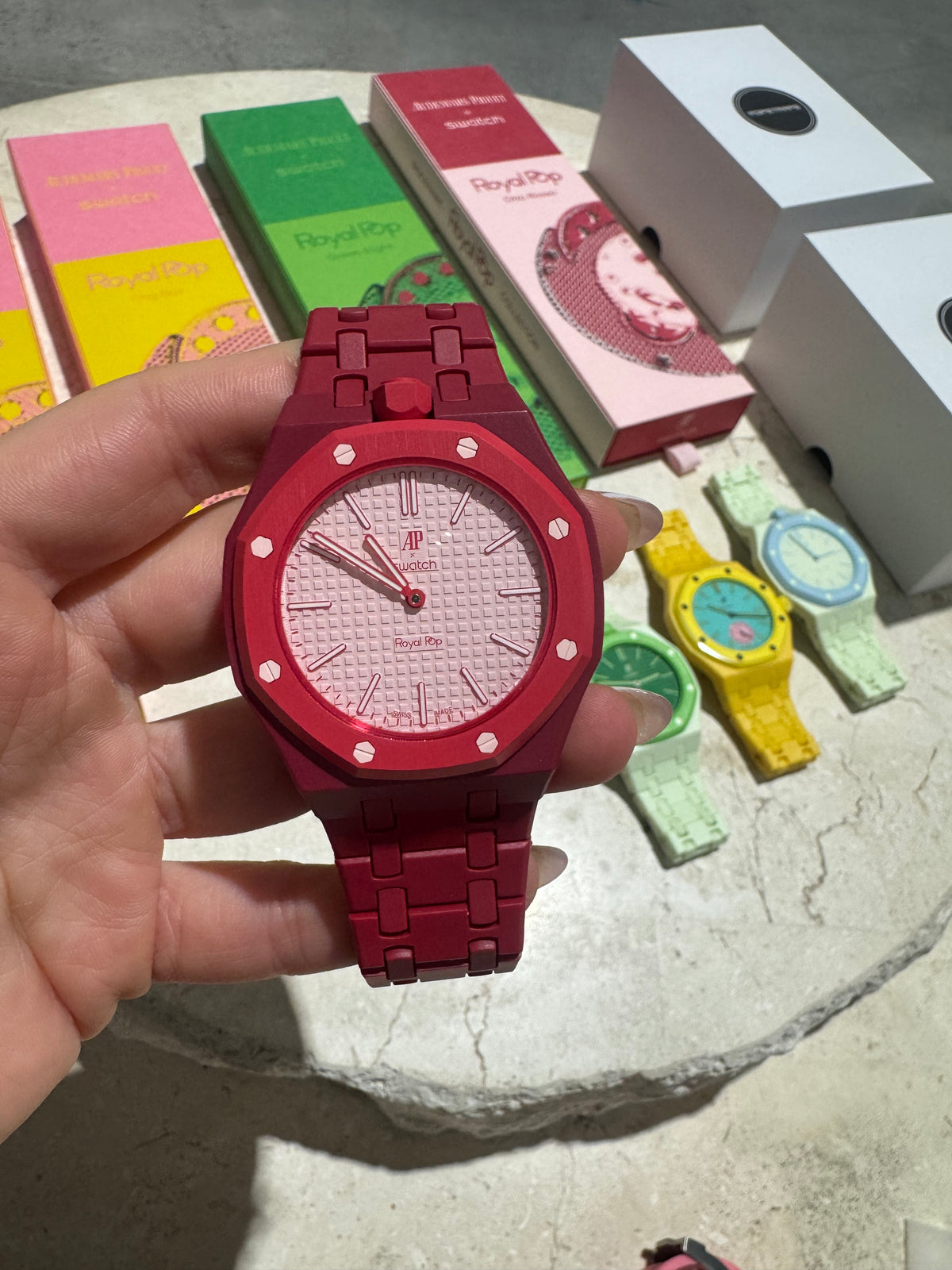 Ceramic Case & Strap | 12:00 Crown | Red