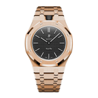 Stainless Steel Full Frame | 12:00 Crown | Rose Gold