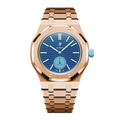Stainless Steel Full Frame Case & Strap | 3:00 Crown | Rose Gold