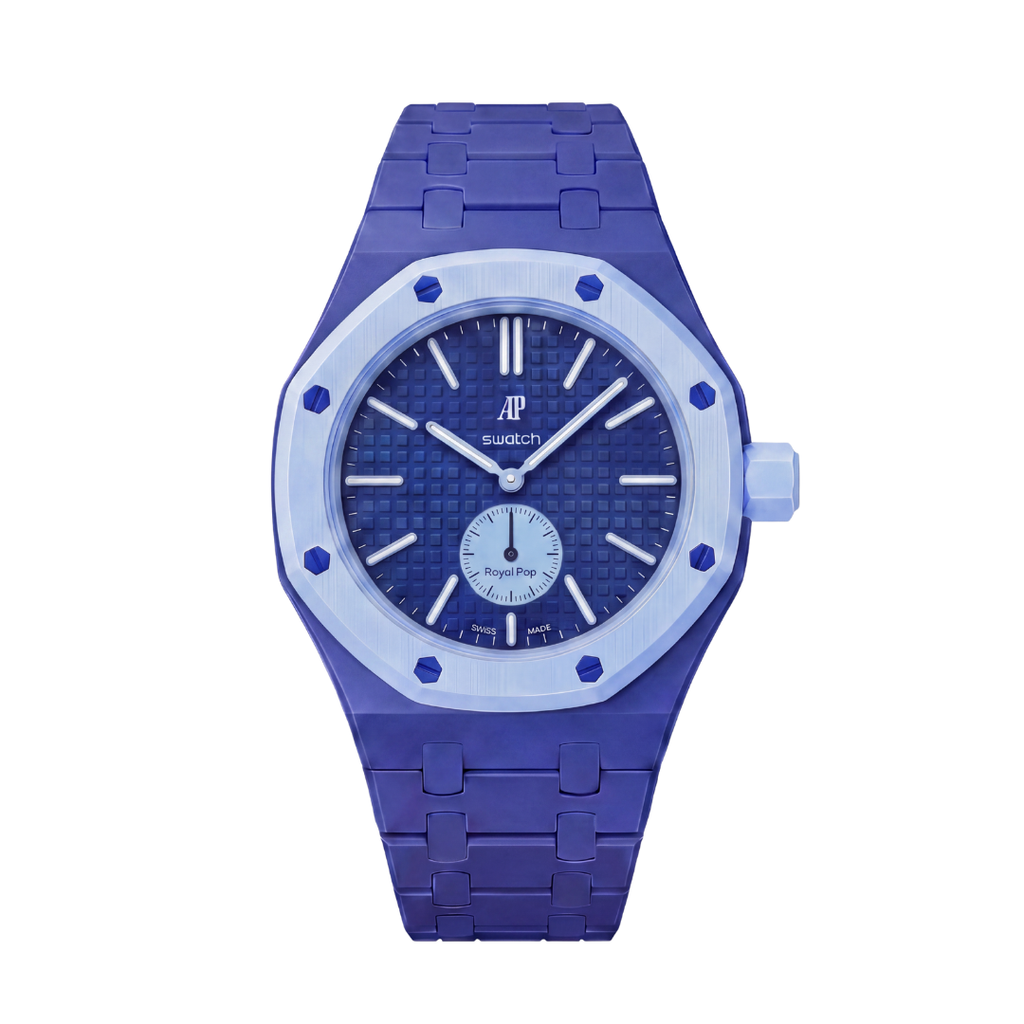 Ceramic | 3:00 Crown | Medium Blue