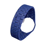 Ceramic Case & Strap | 3:00 Crown | Medium Blue