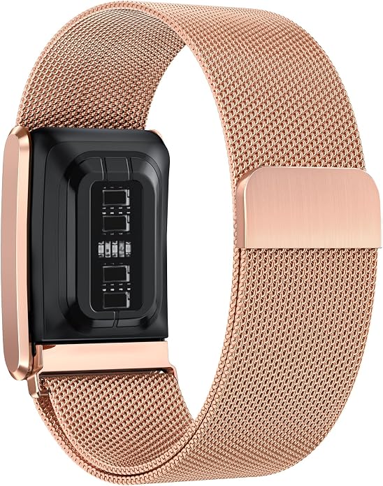 WHOOP Milanese Loop Strap - Rose Gold