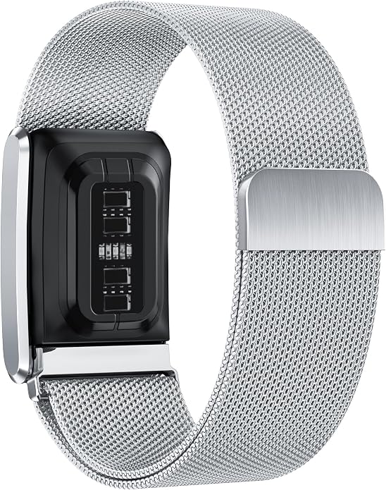 WHOOP Milanese Loop Strap - Silver