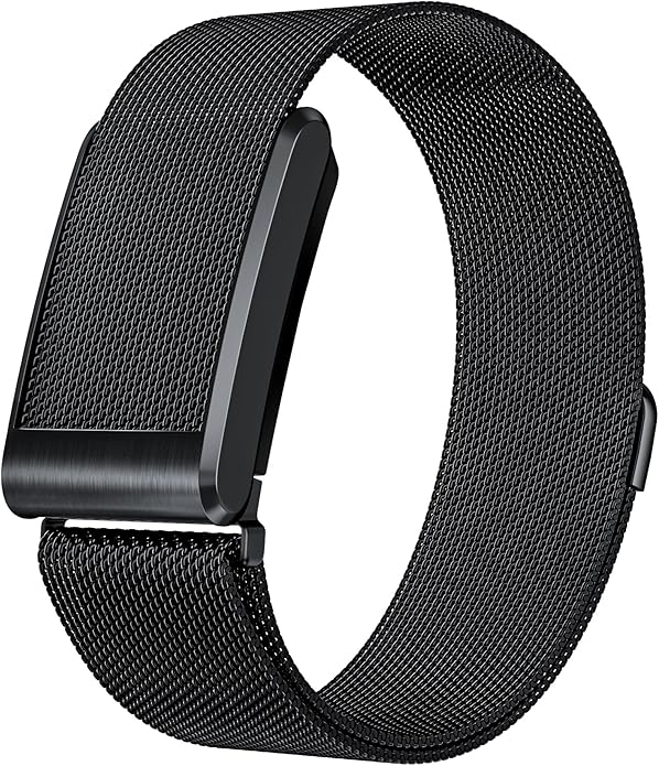 WHOOP Milanese Loop Strap - Black