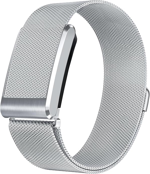 WHOOP Milanese Loop Strap - Silver