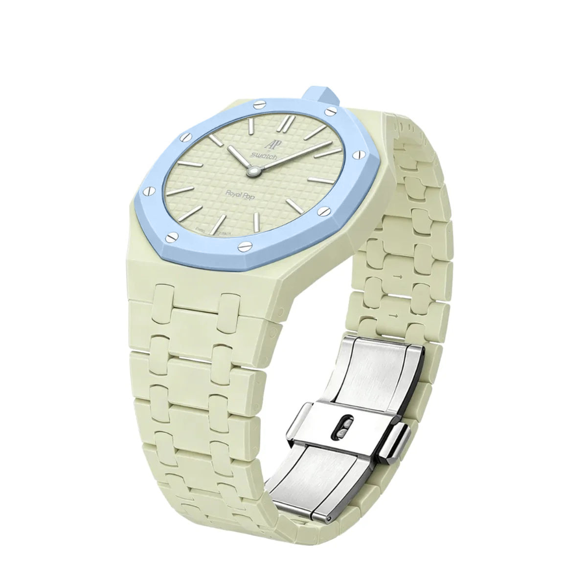 Ceramic  Case & Strap | 12:00 Crown | Mint Green