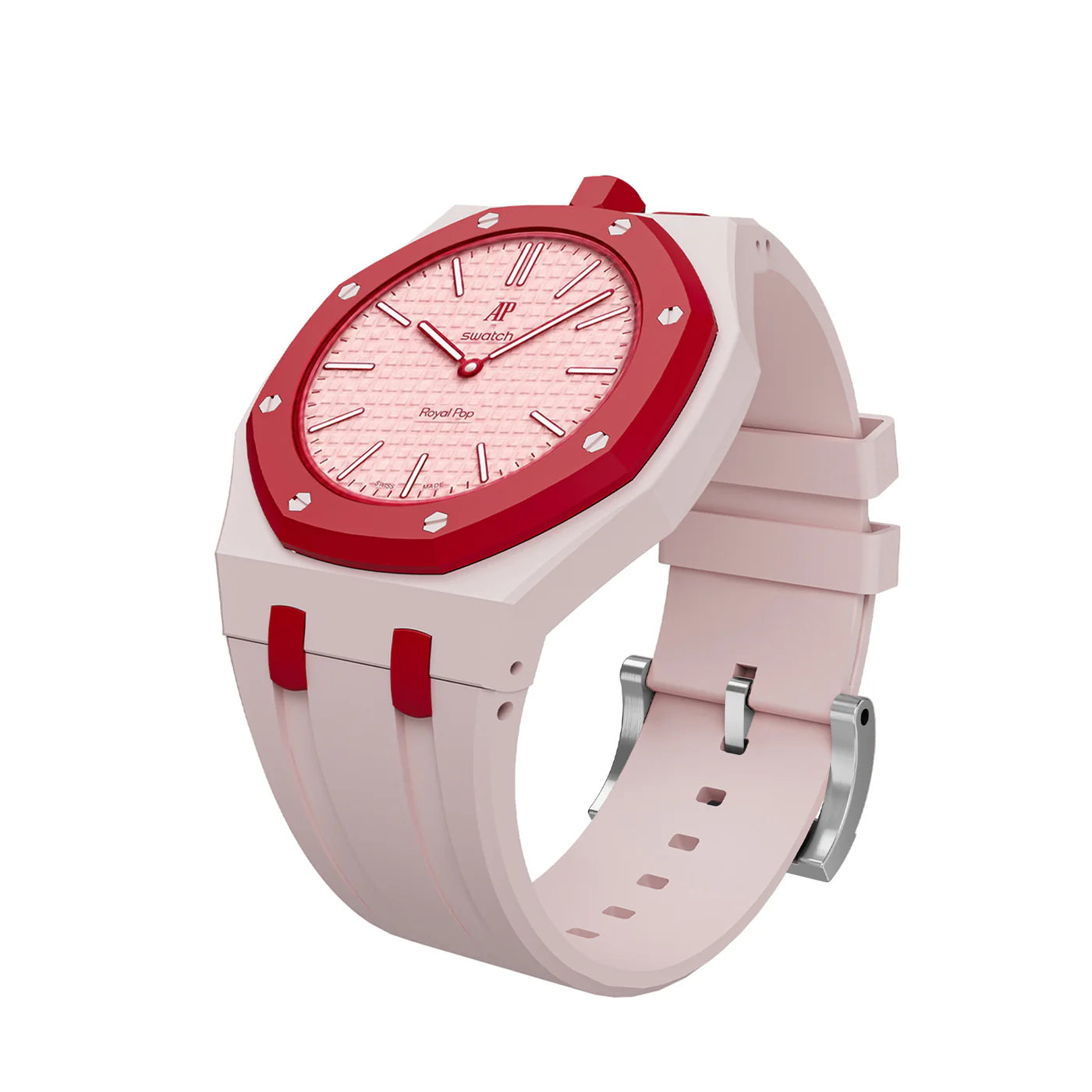 Plastic Case + Silicone Strap | 12:00 Crown