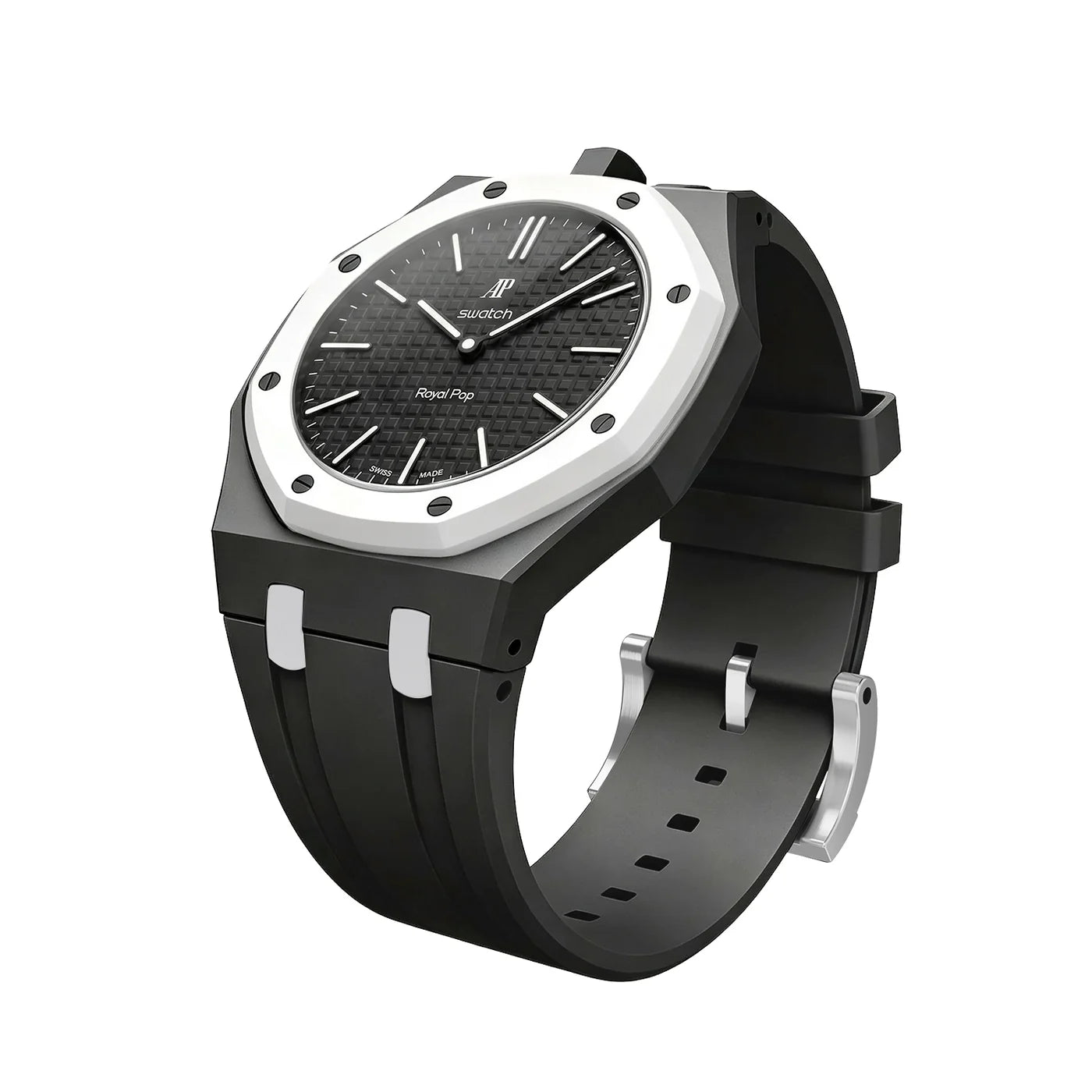 Plastic Case + Silicone Strap | 12:00 Crown