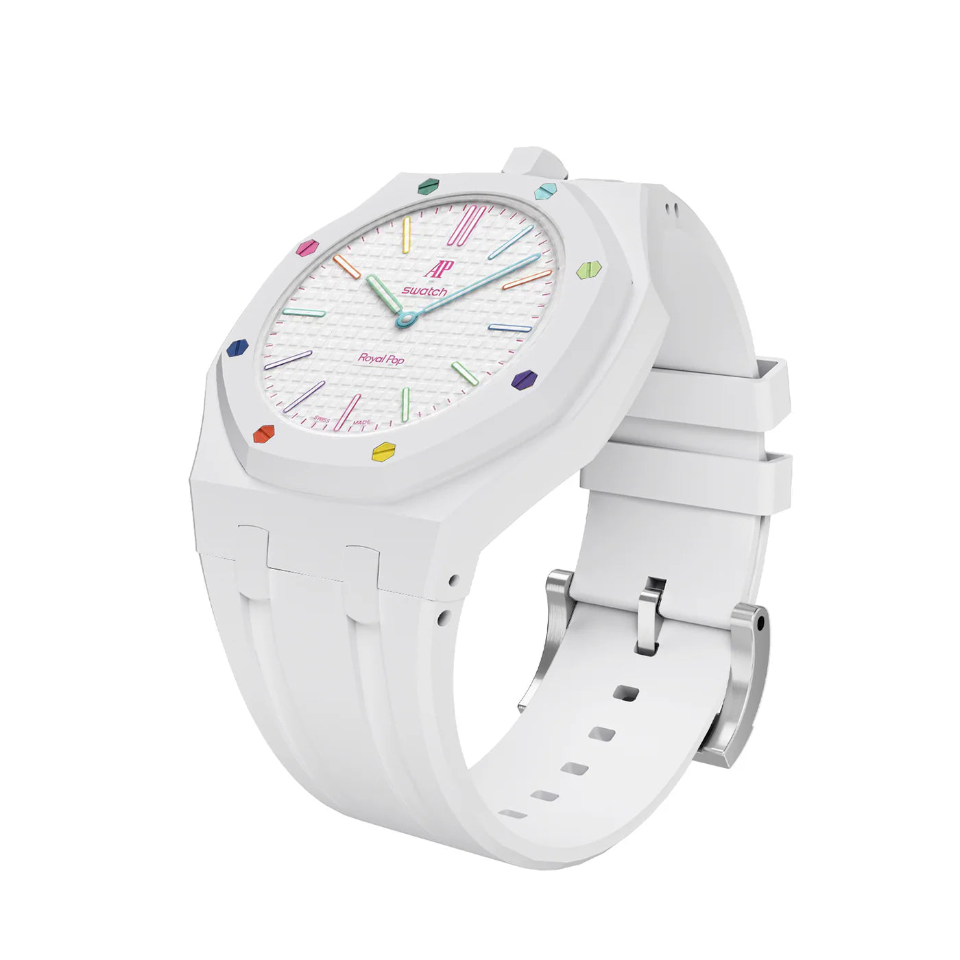 Plastic Case + Silicone Strap | 12:00 Crown