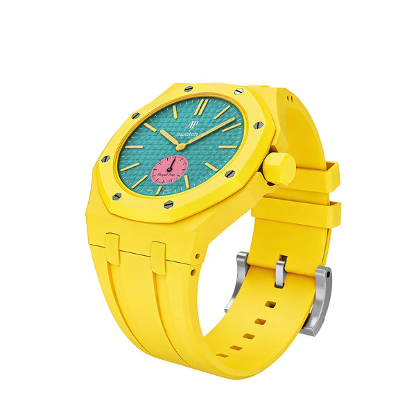 Bio-Ceramic Case + Silicone Strap | 3:00 Crown