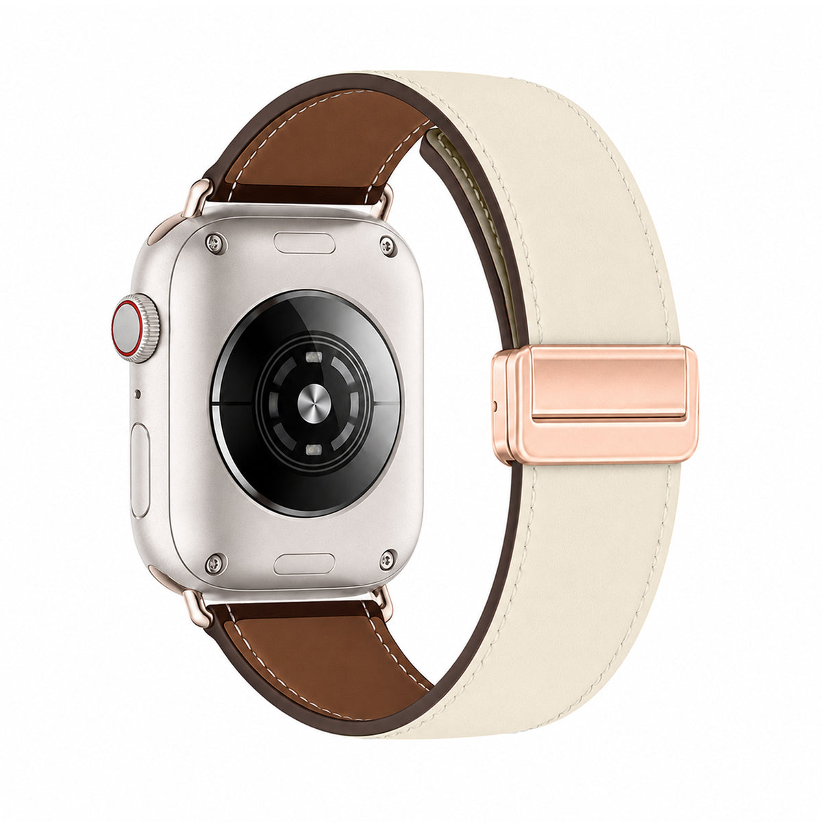 Apple Watch | Magnetic Leather Strap | Beige