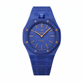 Ceramic Case & Strap | 12:00 Crown | Navy Blue