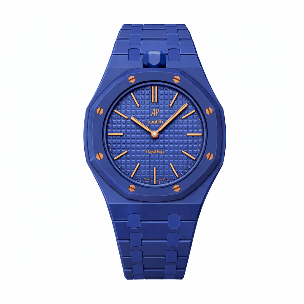 Ceramic | 12:00 Crown | Navy Blue