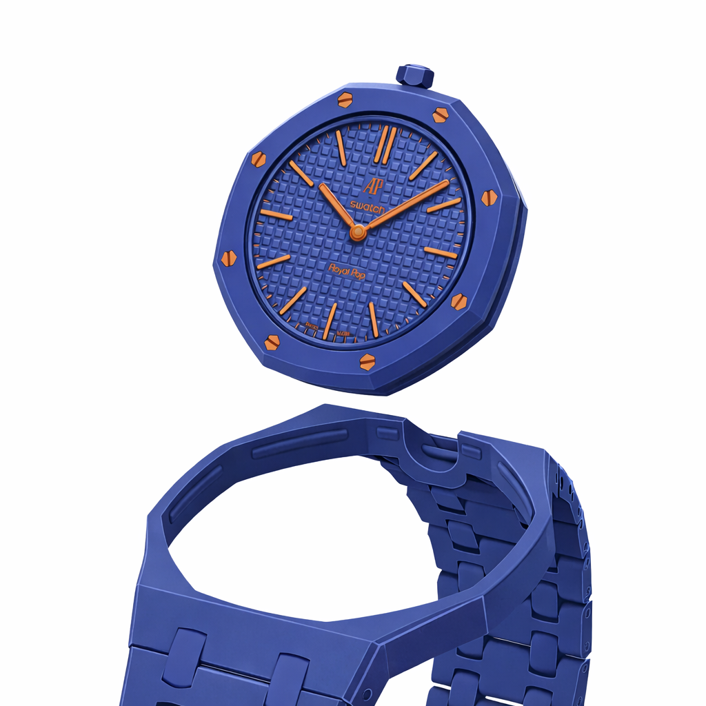 Ceramic | 12:00 Crown | Navy Blue