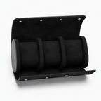 Beaumont 3-Watch Roll Case | Onyx Black