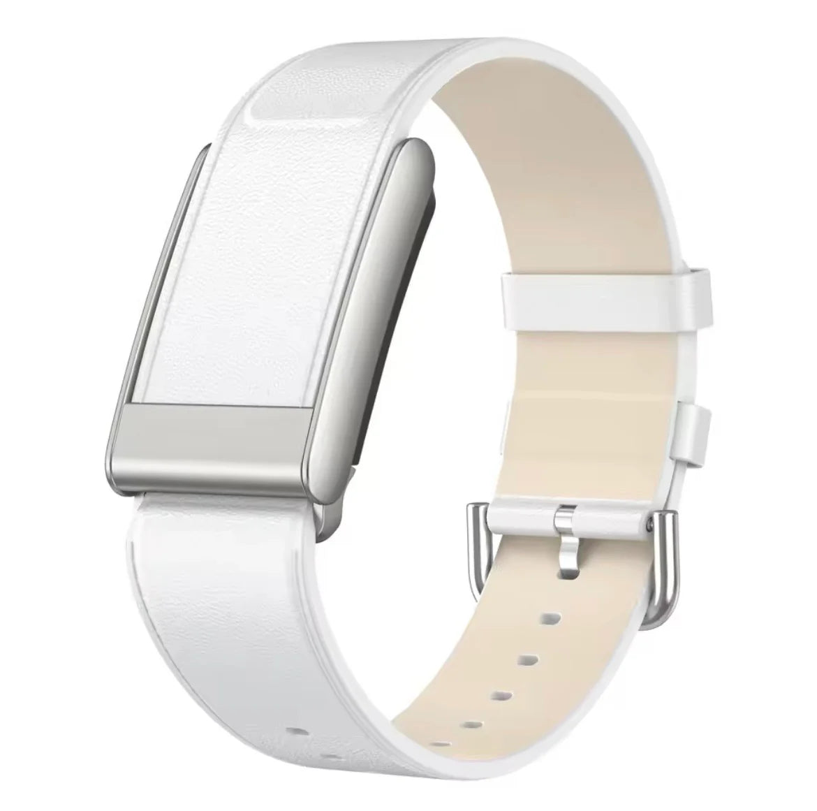 WHOOP Leather Strap - White