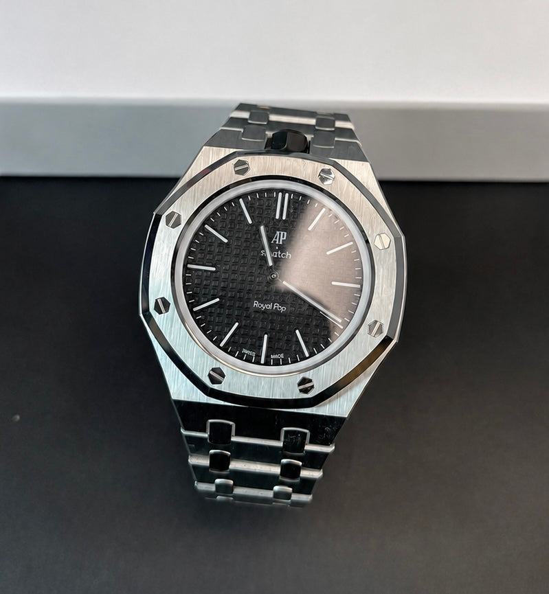 Stainless Steel Full Frame | 12:00 Crown | Silver