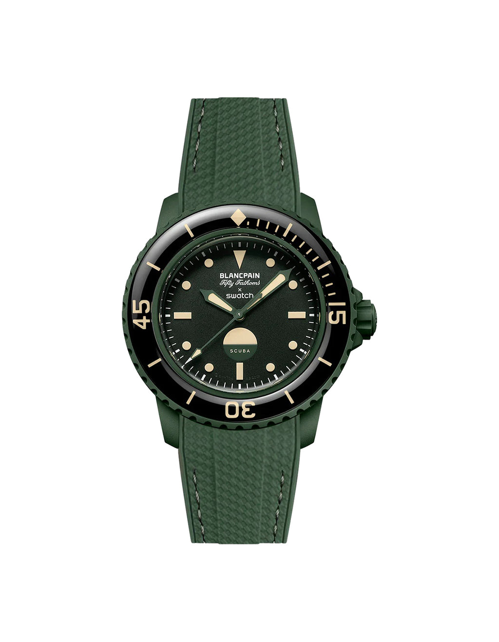 Blancpain | Vertech Rubber Strap | Green