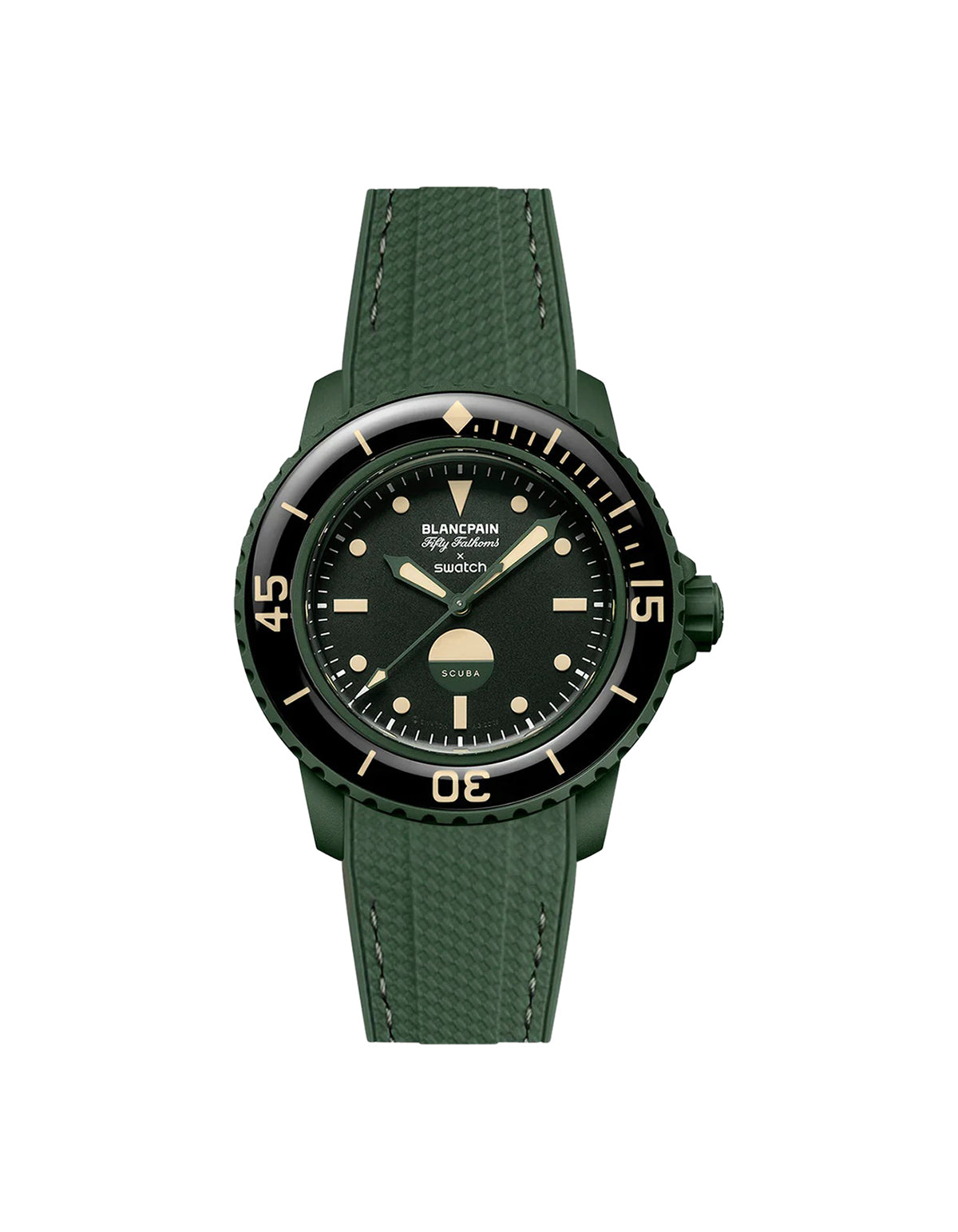 Blancpain | Vertech Rubber Strap | Green