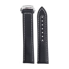 Moonswatch Leather Strap - Black & White