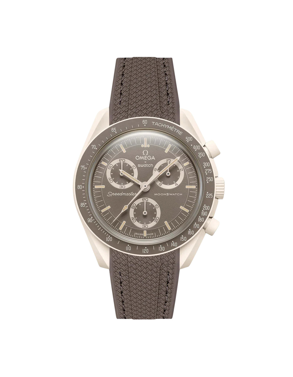 Moonswatch Vertech Rubber Strap | Brown