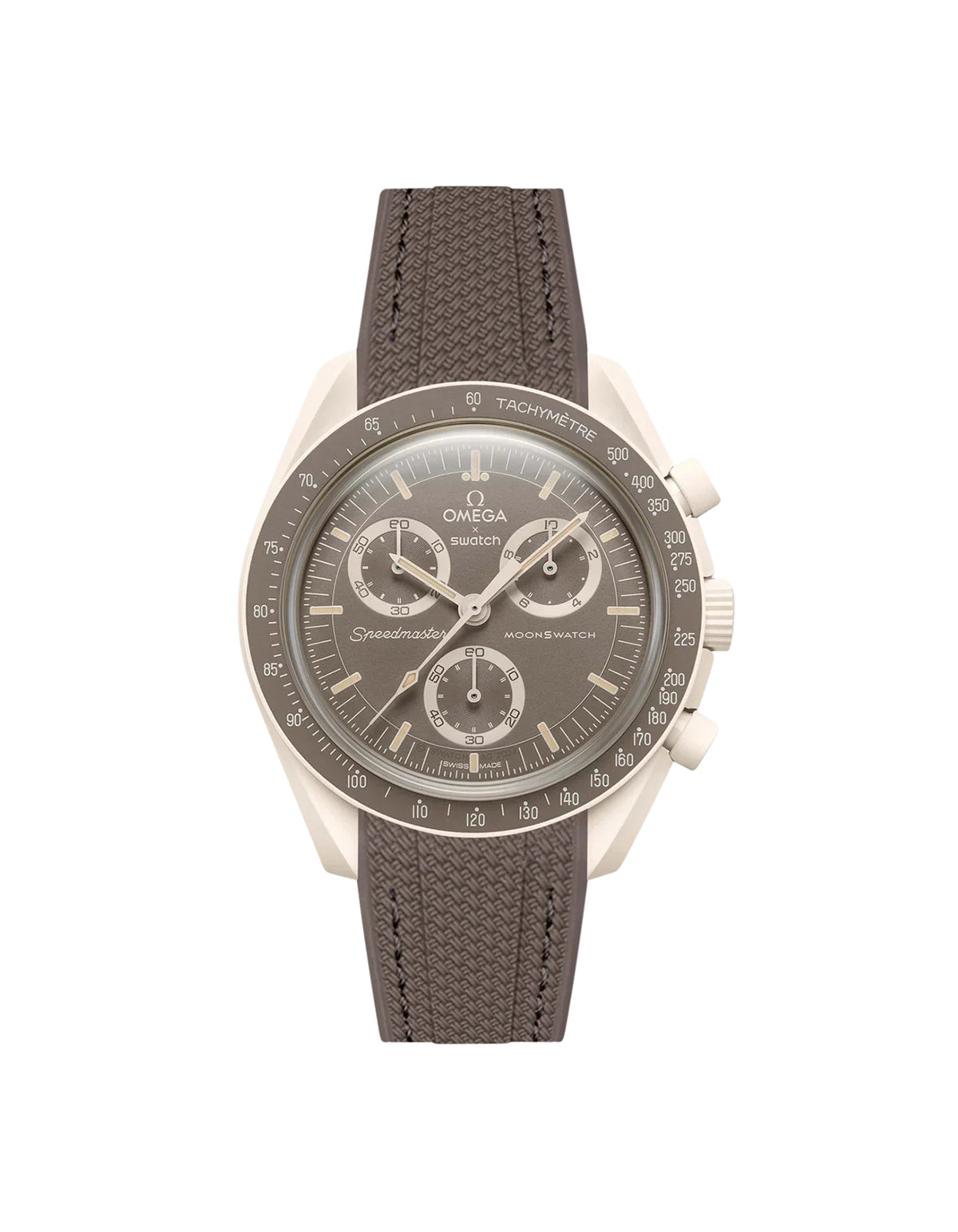 Moonswatch Vertech Rubber Strap | Brown