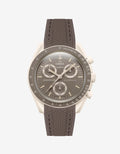 Moonswatch Curved Vertech Rubber Strap - Brown