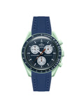 Moonswatch Vertech Rubber Strap | Dark Blue