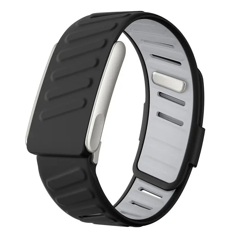 WHOOP Silicone Strap & Case - Black & Gray