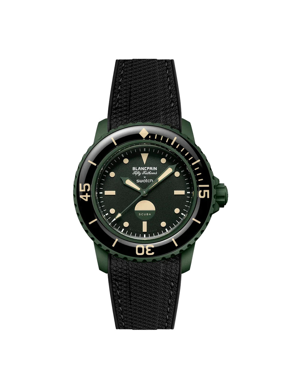 Blancpain | Vertech Rubber Strap | Black