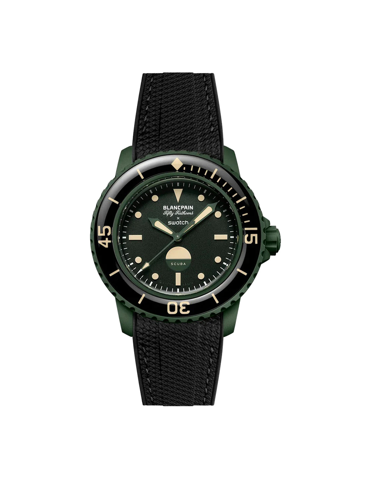 Blancpain | Vertech Rubber Strap | Black