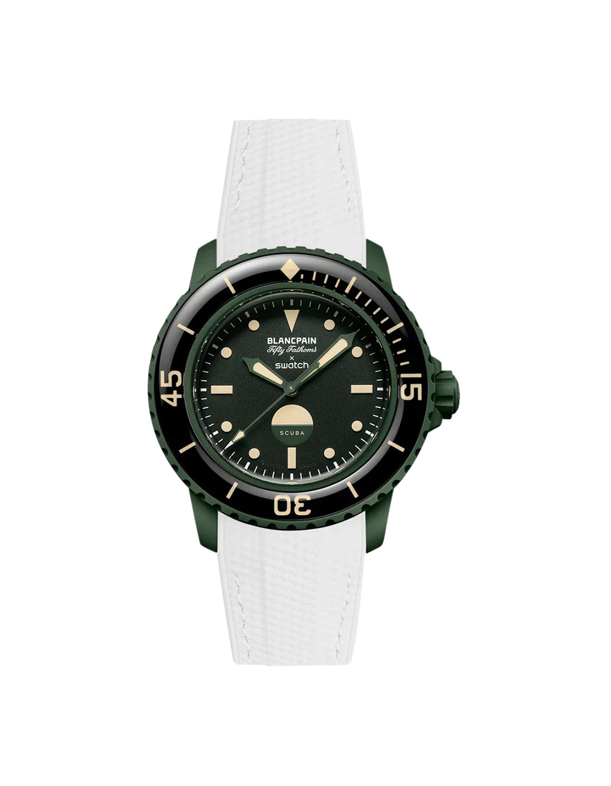 Blancpain | Vertech Rubber Strap | White