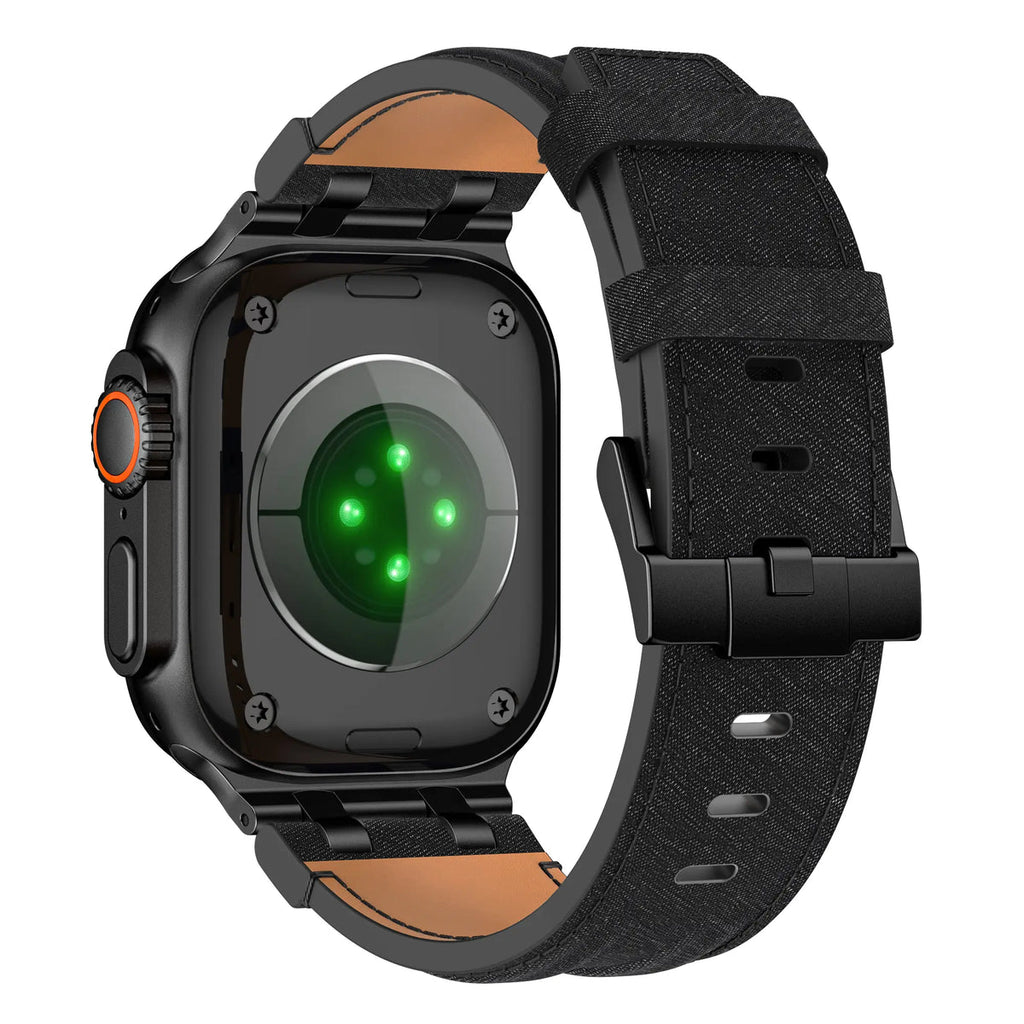 Apple Watch Leather Strap - Black