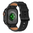 Apple Watch Leather Strap - Black