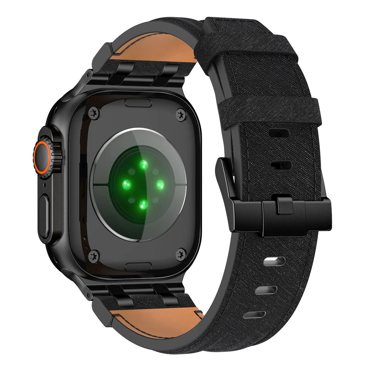 Apple Watch Leather Strap - Black