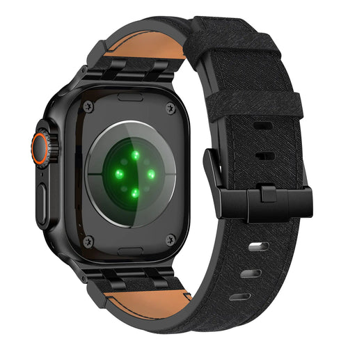 Apple Watch Leather Strap - Black