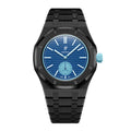 Stainless Steel Full Frame | 3:00 Crown | Black